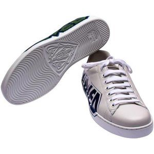 Gucci White Ace Loved Print Mens G